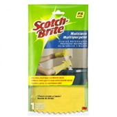 Luva de Proteção Multiuso P Amarela 1 Par Scotch Brite