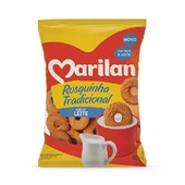 Biscoito Rosquinhas Sabor Leite 300g 1 UN Marilan
