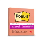 Bloco de Notas Super Adesivo 76x76mm Damasco 90 FL Post-it