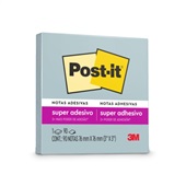 Bloco de Notas Super Adesivo 76x76mm Azul 90 FL Post-it