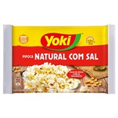 Pipoca de Micro-Ondas Natural com Sal 100g 1 UN Yoki