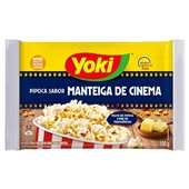 Pipoca para Microondas Manteiga de Cinema 100g Yoki