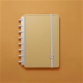 Caderno Inteligente Laranja Pastel 80 FL Pequeno 1 UN