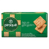 Biscoito Água Gergelim 215g 1 UN Piraquê