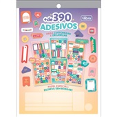 Bloco de Adesivos Decorados para Planners Grafon's 12 FL 1 UN Tilibra