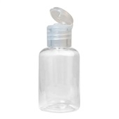 Kit Frasco com Tampa 30ml Incolor 18mm 1 UN Macpet