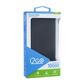 Power Bank 10000mAh Cinza 1 UN I2GO