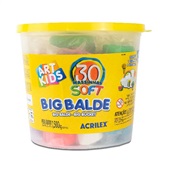 Massa de Modelar Art Kids Big Balde 1,500kg 30 UN Acrilex