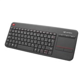 Teclado Sem Fio Com Touchpad K-WT200BK Preto 1 UN C3Tech