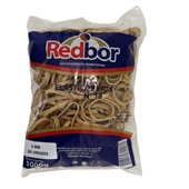 Elástico Látex Bege Nº18 6mm 1kg 1 Pacote Red Bor