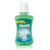 Enxaguante Bucal Menta Com Flúor e Zero Álcool 500ML 1 UN Dentil