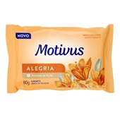 Sabonete Suave Alegria 80g 1 UN Motivus