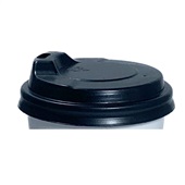 Tampa Bico Preto 240/300ml PT 100 UN Biopapers