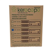 Copo Plástico 180ml Branco CX 2500 UN Kerocopo