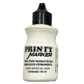 Reabastecedor Marcador Permanente Preto 40ml 1 UN Carbrink