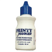 Reabastecedor Marcador Permanente Azul 40ml 1 UN Carbrink