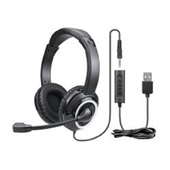 Headset Com Fio Conexão Usb Preto Ph427 1 UN Multilaser