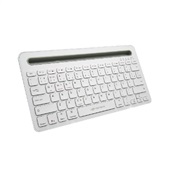 Teclado Sem Fio Bluetooth Multi Device K-bt100wh Branco C3tech