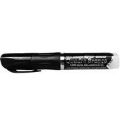 Pincel Marcador Quadro Branco Recarregável Preto 1 UN Gramp Line