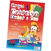 Papel Dobradura Cores Sortidas A4 PT 50 FL VMP