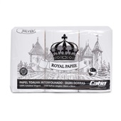 Papel Toalha 2 Dobras 19 x 20cm PT 1000 FL Royal Paper