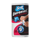 Pano de Limpeza Scott Multiuso Duramax 20,1x21,5cm Branco PT 58 UN