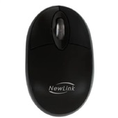 Mouse com Fio MO303CNL Preto 1 UN NewLink
