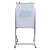 Cavalete para Flip-Chart Quadro Branco Pés Rodizio 100x70cm 1 UN Board