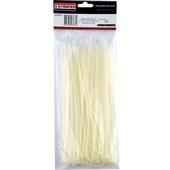 Abraçadeira de Nylon Branca 200x3,6mm PT 100 UN Barzel