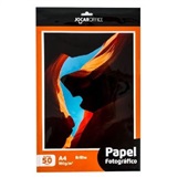 Papel Fotográfico Brilhante A4 180g PT 50 FL Jocar