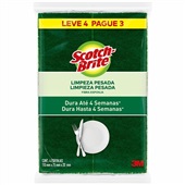 Esponja Dupla Face Multiuso Leve 4 Pague 3 UN Scotch Brite