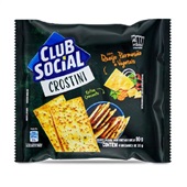 Biscoito Crostini Sabor Parmesão 80g 1 PT Club Social