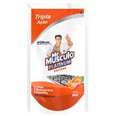 Limpador Desengordurante para Cozinha Refil 400ml Laranja 1 UN Mr Músc