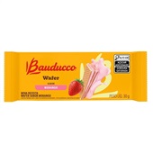 Biscoito Mini Wafer Morango 30g 1 UN Bauducco