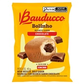 Bolinho Baunilha com Recheio de Chocolate 40g 1 UN Bauducco