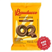 Biscoito Amanteigado Chocolate Sachês com 11,8g CX 400 UN Bauducco