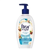 Sabonete Líquido Corporal Rosas Brancas e Avelã 250ml 1 UN Flor de Ypê