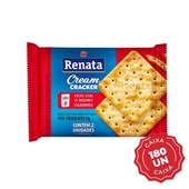 Biscoito Cream Cracker Sachê 10g CX 180 UN Renata