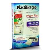 Plástico para Plastificação 0,05 A4 220x307mm PT 20 UN Mares