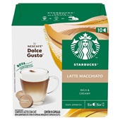 Cápsula de Café Dolce Gusto Latte Macchiato CX 10 UN Starbucks