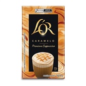 Café Solúvel Cappuccino Premium Caramelo CX 8 UN L'or