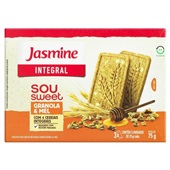 Biscoito Sou Sweet Integral Granola e Mel 75g CX 3 UN Jasmine