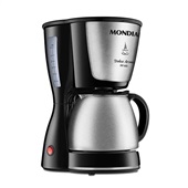 Cafeteira Elétrica Dolce Arome 127V Preto/Inox 1 UN Mondial