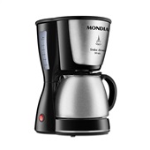 Cafeteira Elétrica Dolce Arome 220V Preto/Inox 1 UN Mondial