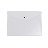 Pasta Envelope A4 Horizontal com Botão Cristal 1 UN Dello