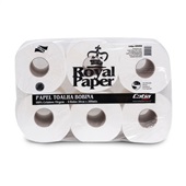 Papel Toalha Bobina 20x200cm PT 6 RL Royal Paper