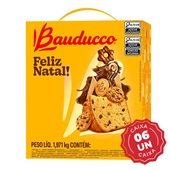 Cesta de Natal Pequena 6 CX Bauducco