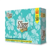 Lenço de Papel Facial Super Suave 18x16,3cm 60 Folhas 1 UN Ness