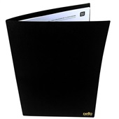 Pasta Executiva com Bolso Interno A4 220x310mm Preta 1 UN Dello