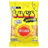 Biscoito Salgado Tuc's Din Crackers Crush sabor Original 50g Bela Vista